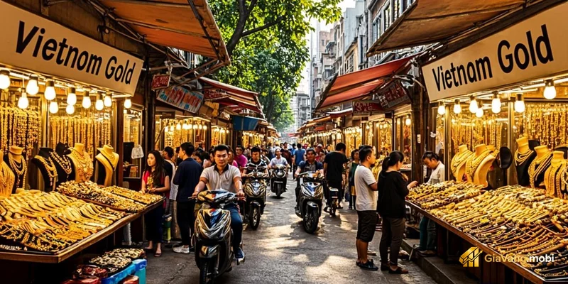 Tổng quan thị trường vàng Việt Nam với các điểm giao dịch vàng lớn